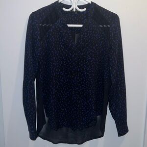 FEMME de carrière Small navy-black blouse